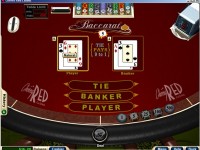 Baccarat at Cherry Red Casino